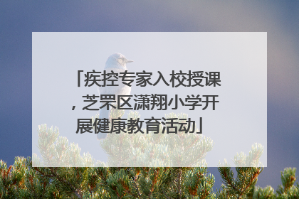 疾控专家入校授课，芝罘区潇翔小学开展健康教育活动