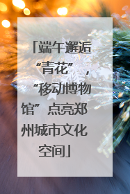 端午邂逅“青花”，“移动博物馆”点亮郑州城市文化空间