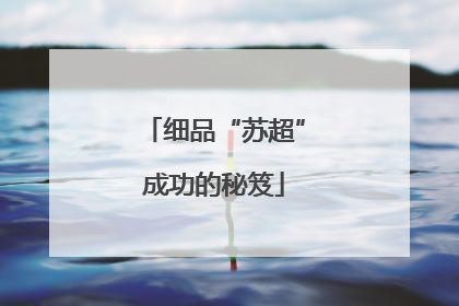 细品“苏超”成功的秘笈