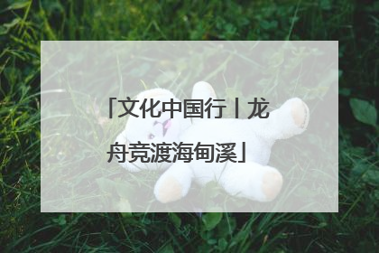 文化中国行丨龙舟竞渡海甸溪