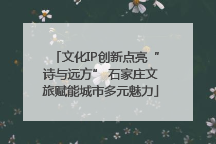 文化IP创新点亮“诗与远方” 石家庄文旅赋能城市多元魅力