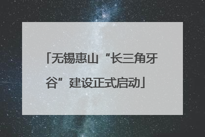 无锡惠山“长三角牙谷”建设正式启动