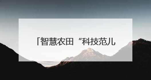 智慧农田“科技范儿” 稳产增收根基牢