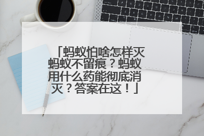 蚂蚁怕啥怎样灭蚂蚁不留痕？蚂蚁用什么药能彻底消灭？答案在这！