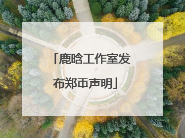 鹿晗工作室发布郑重声明