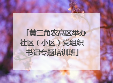 黄三角农高区举办社区（小区）党组织书记专题培训班