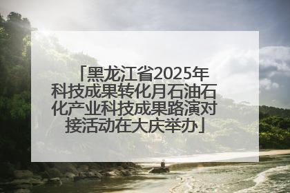 黑龙江省2025年科技成果转化月石油石化产业科技成果路演对接活动在大庆举办