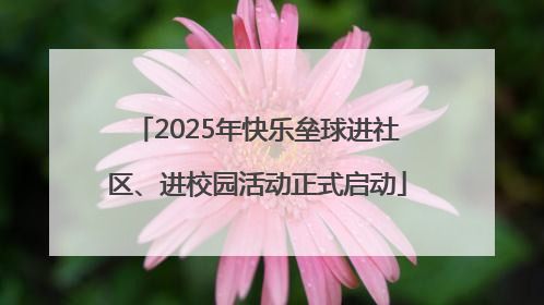 2025年快乐垒球进社区、进校园活动正式启动