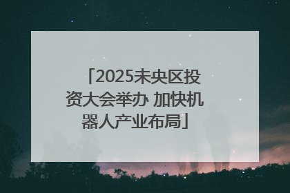 2025未央区投资大会举办 加快机器人产业布局
