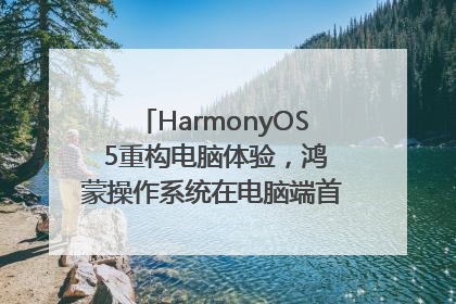 HarmonyOS 5重构电脑体验，鸿蒙操作系统在电脑端首次亮相丨新经济观察