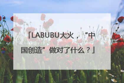 LABUBU大火，“中国创造”做对了什么？